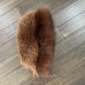 Fox fur amazing gorgeous hood/hat